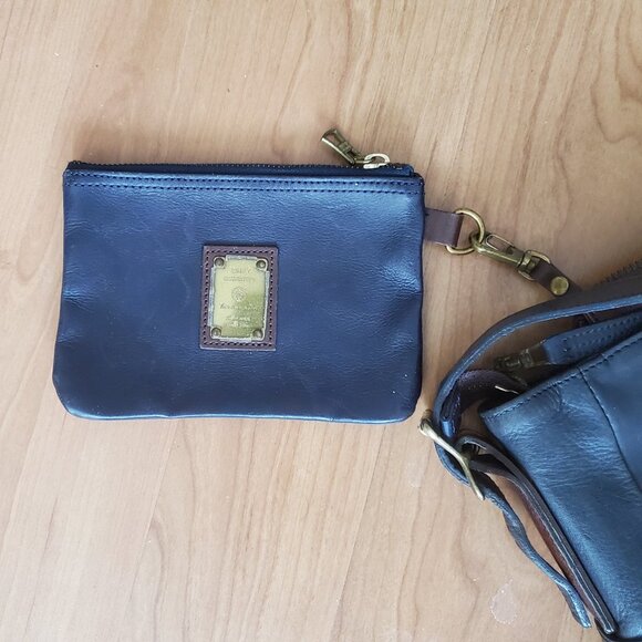 Master-piece GLOSS v2 Leather Tote Bag – Navy × Brown – Made in Japan – 2way - Picture 12 of 13